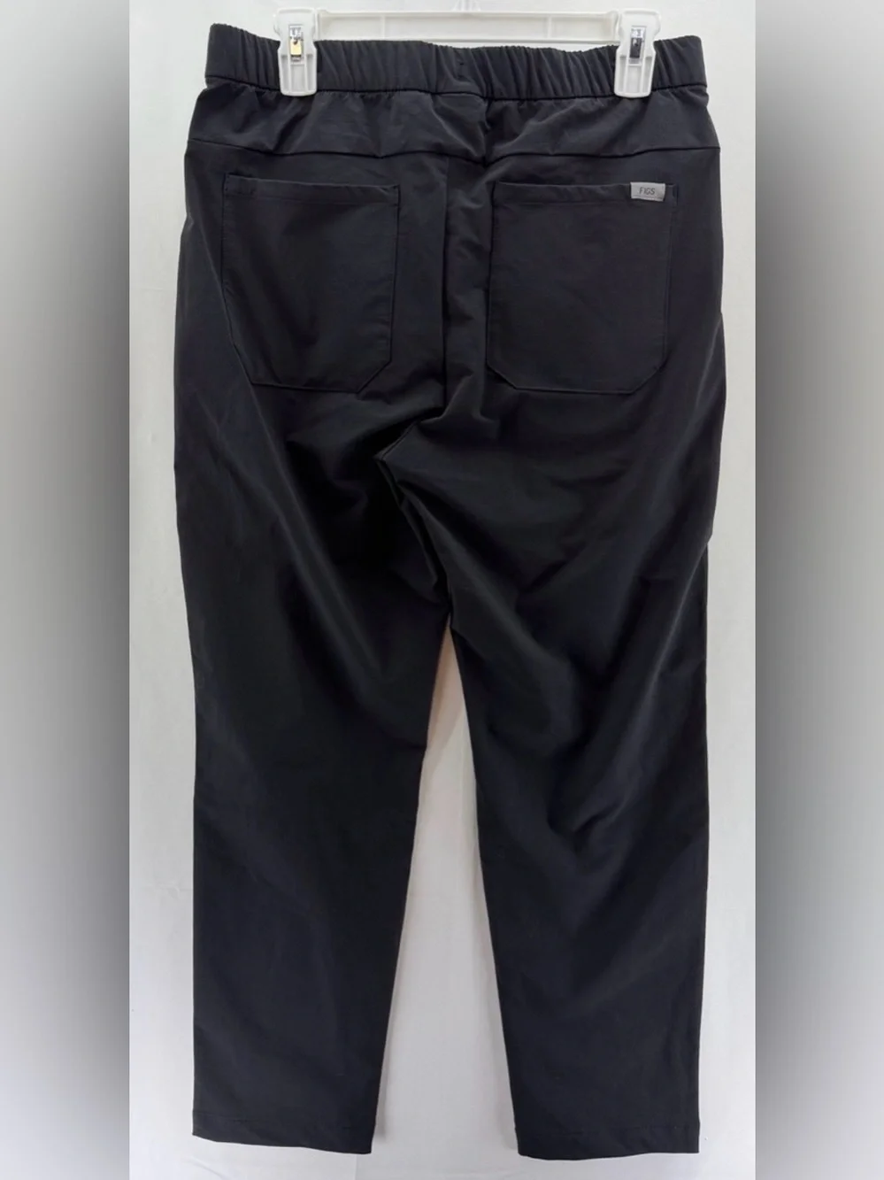 Figs PRO Men's Black Slim Scrub Trousers Size Small Short-NWT